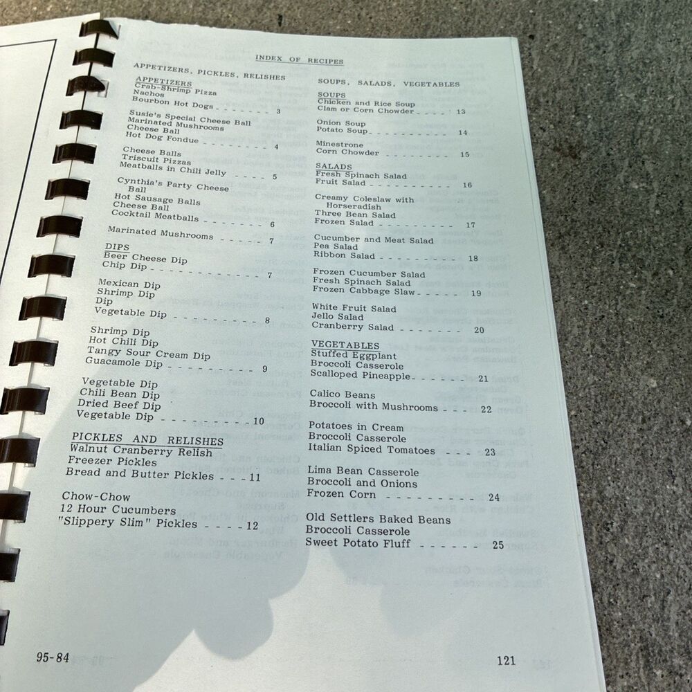 Our Favorite Recipes Bryon Health Center Cookbook Ft. Wayne, IN - Picture 10 of 10